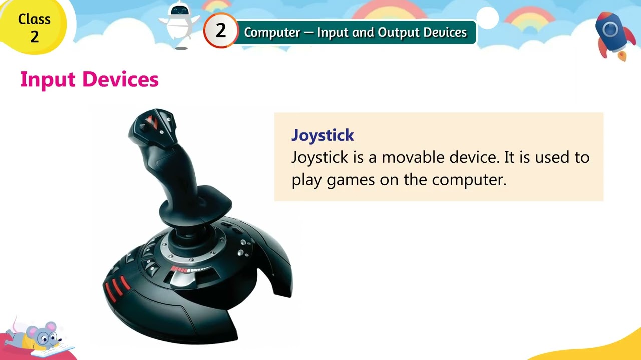 Ch 2 Computer — Input and Output Devices
