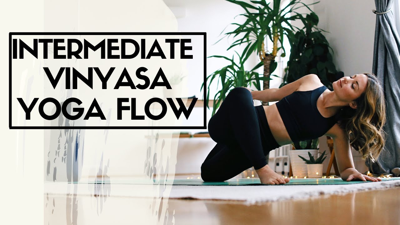 25MIN INTERMEDIATE VINYASA FLOW YOGA | HMFYOGA
