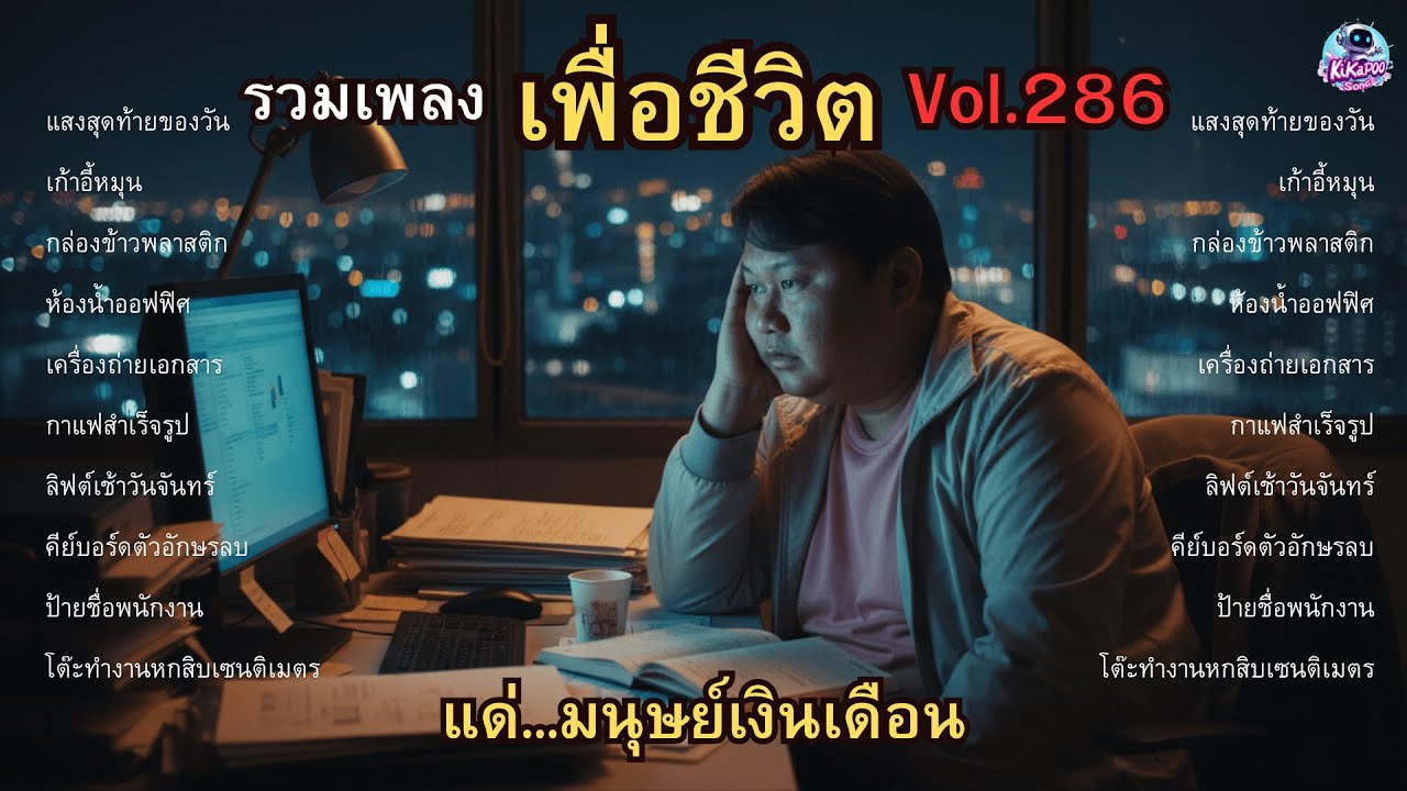 รวมเพลงเพื่อชีวิต Vol.286 แด่มนุษย์เงินเดือน 🧑‍💼 10 เพลงร็อกสำหรับคนสู้ชีวิตในออฟฟิศ