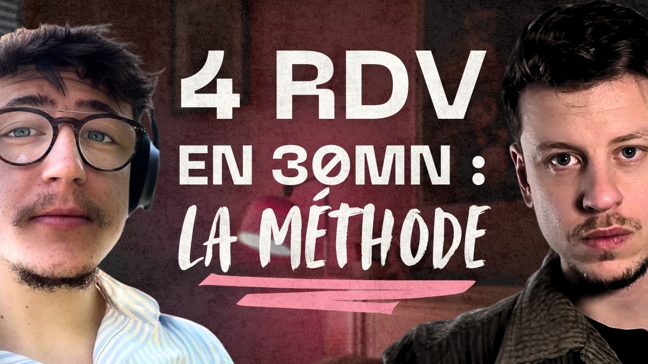 Cet expert en Cold Call te transmet sa méthode à 4 RDV/jour [Plan d'action à copier-coller]