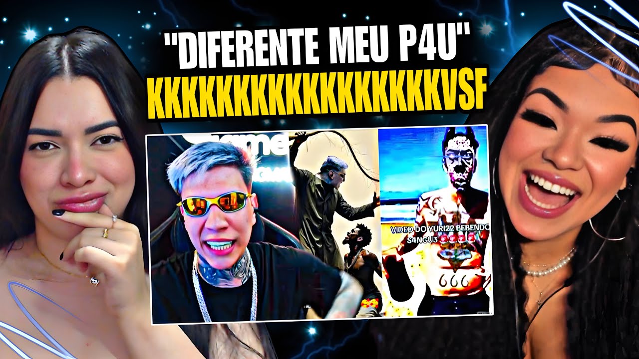 Yuri22 NÃO TANKOU SUA FORYOU REAGINDO aos MELHORES TENTE NÃO RIR | NAT E VIC MV [REACT]