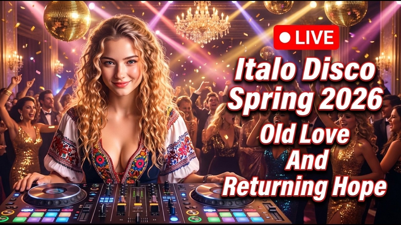 🔴 LIVE Italo Disco Spring 2026 • Old Love And Returning Hope | Romantic Synthpop Live Radio Mix