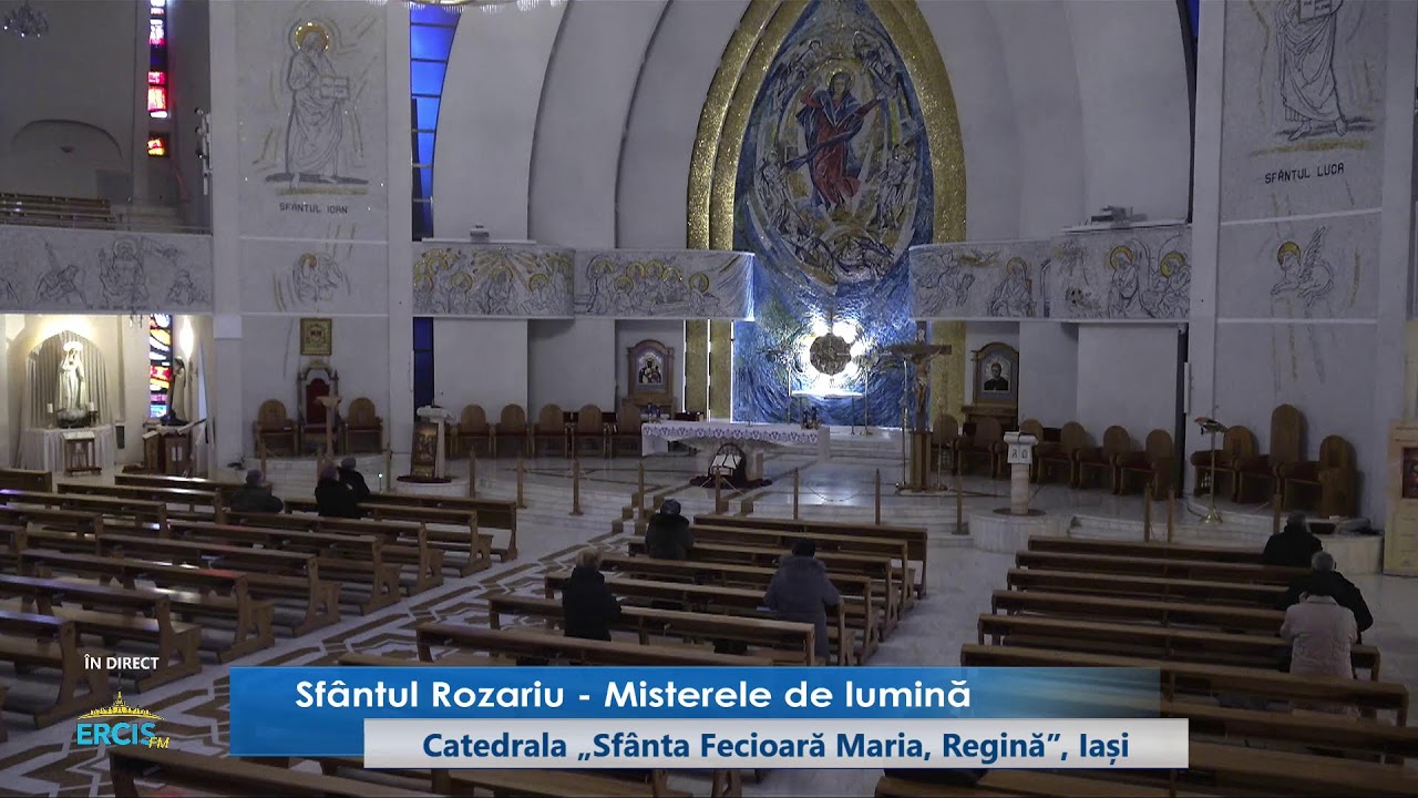Iași (catedrală): Sfânta Liturghie și Sfântul Rozariu în direct (joi, 19 februarie 2026)