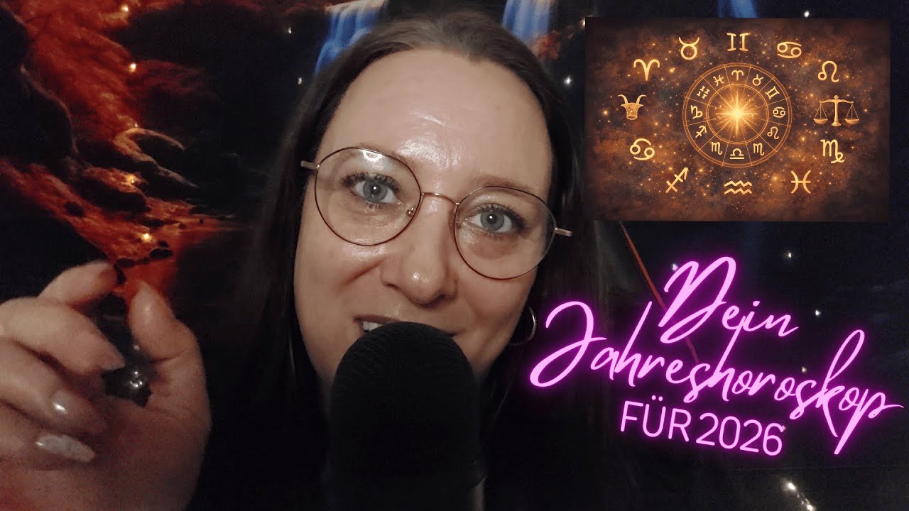 ASMR| Sternenbotschaften ✨ Dein Jahreshoroskop 2026💫