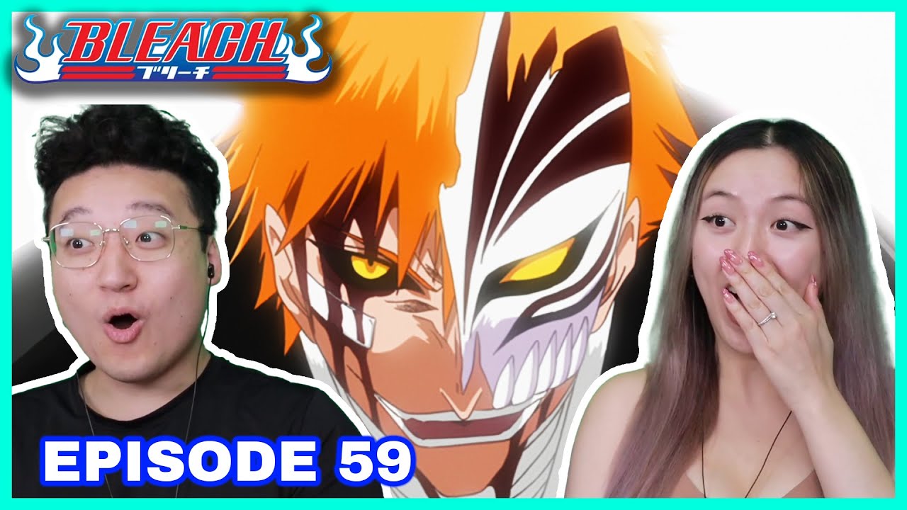 HOLLOW ICHIGO VS BYAKUYA! 💀🤯 | Bleach Episode 59 Couples Reaction & Discussion
