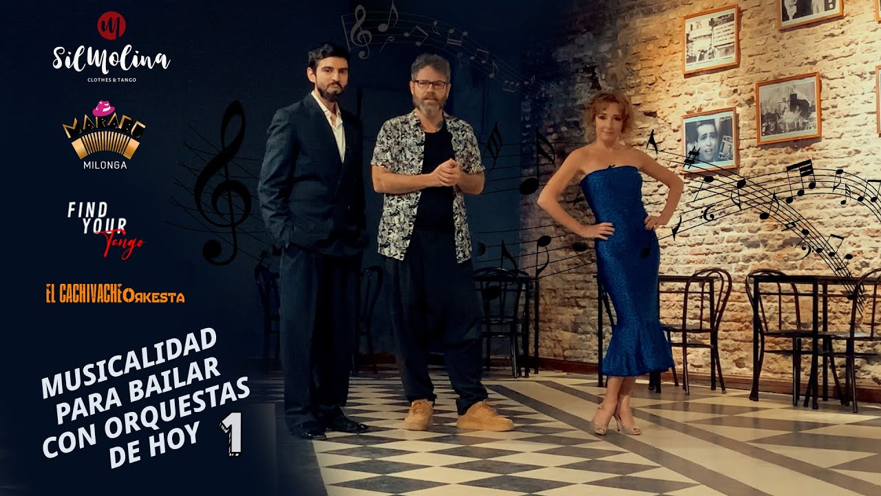 Clase de musicalidad de tango con Magdalena Gutierrez, German Ballejo & Cachivache. English subt