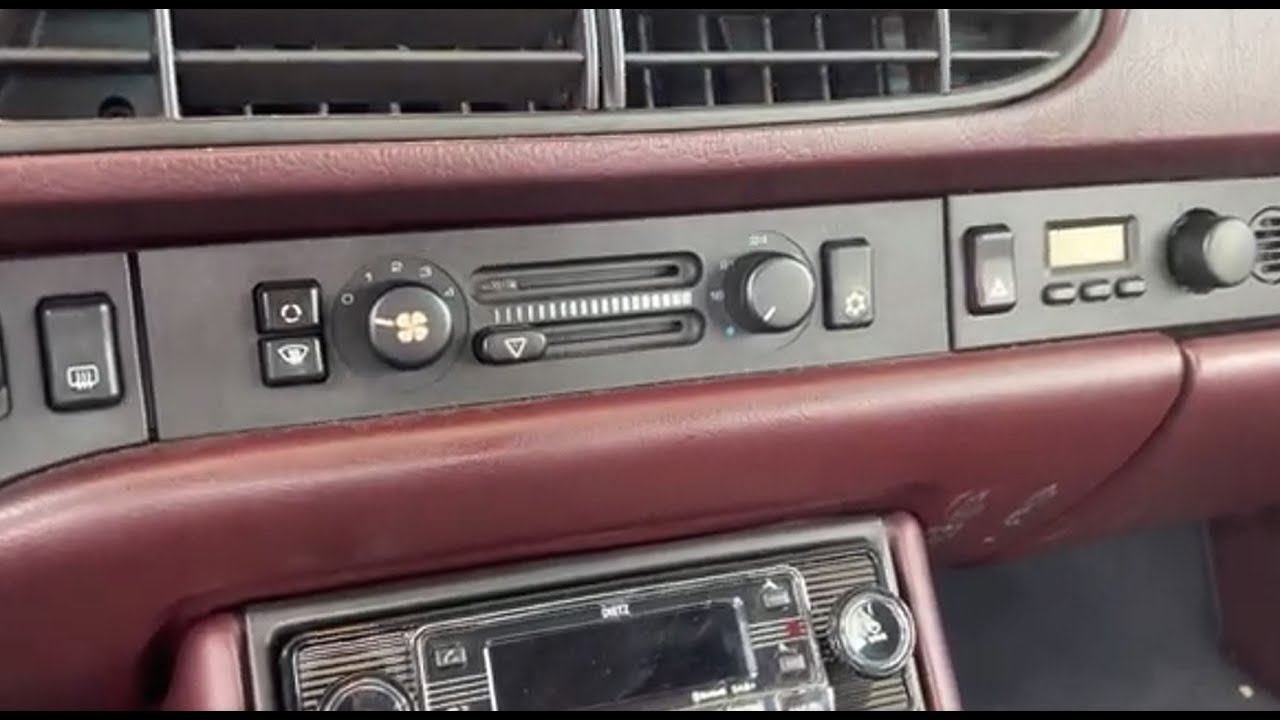 Porsche 944 Heizung heizt immer - Heizungsproblem - nur noch heiße Luft - kühlt nicht mehr