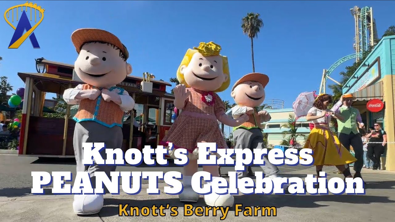 Knott's Express Full Show at PEANUTS Celebration - New for 2026!