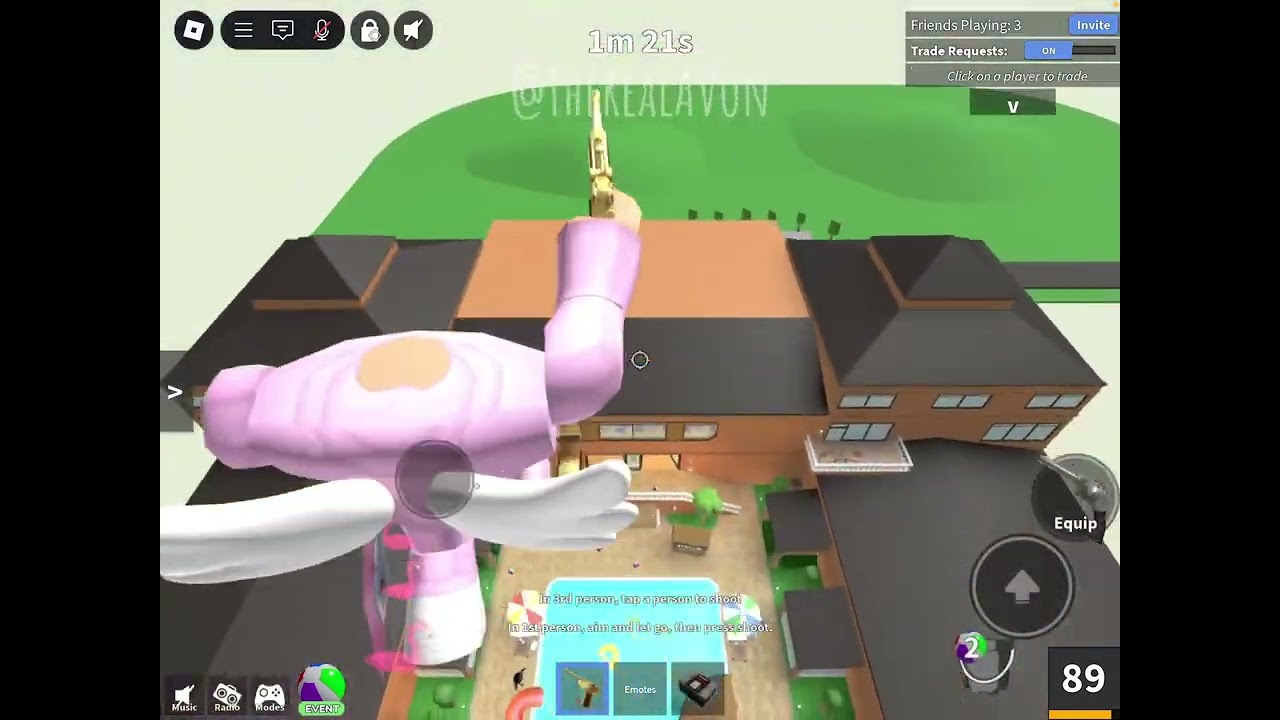 MM2 MOBILE MONTAGE PART 2, BUT WITH TRICKSHOTS || Murder Mystery 2