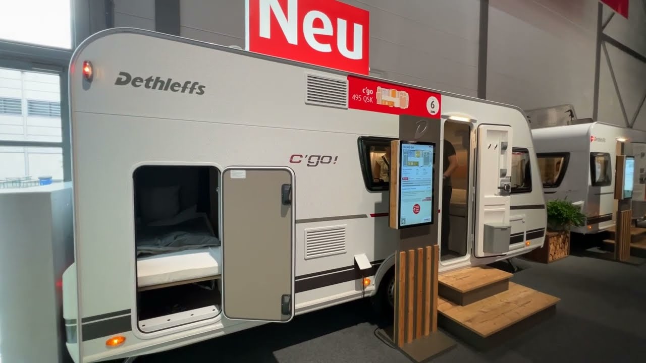 2024 Dethleffs C`Go 495 QSK Interior And Exterior Caravan Salon 2023 Dusseldorf