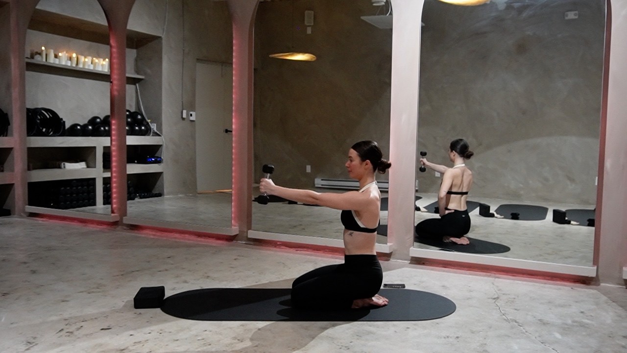 15 MIN FULL BODY PILATES WORKOUT | INTERMEDIATE
