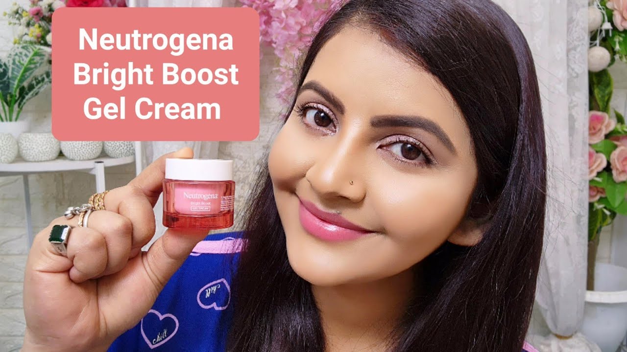 Neutrogena Bright Boost Gel Cream review | RARA | skin Brightening hyperpigmentation day cream