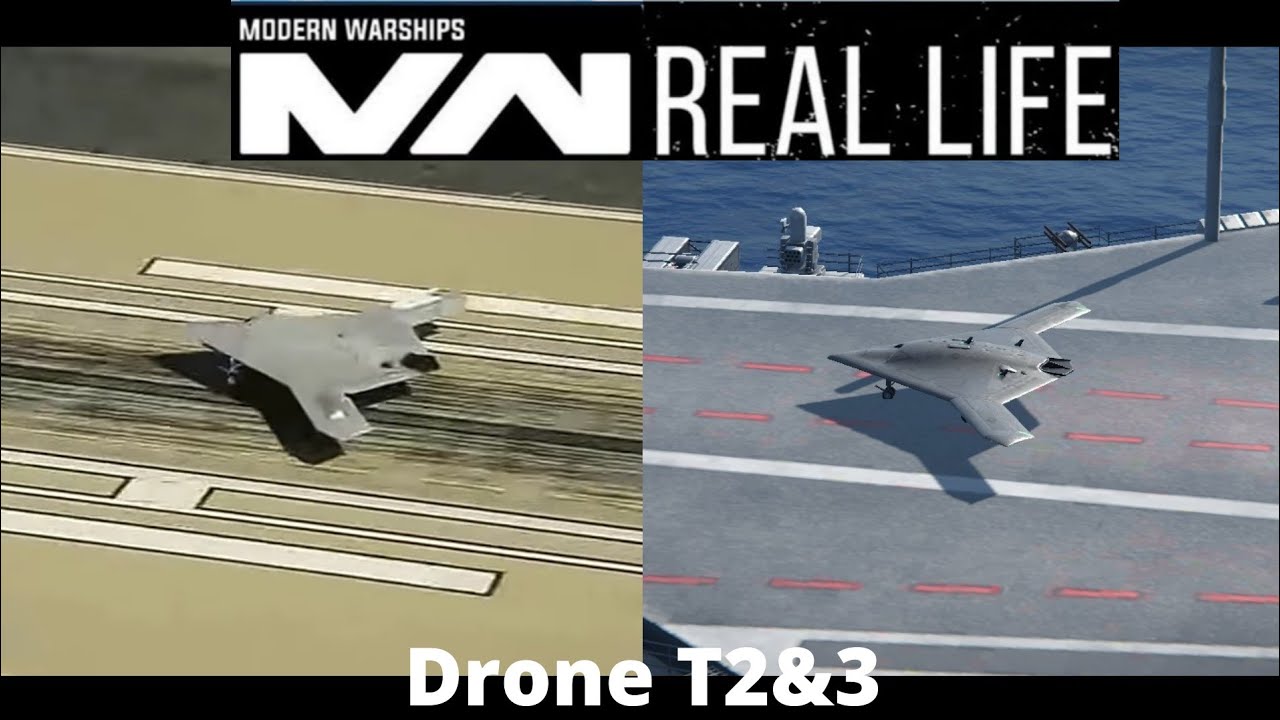 Drone T2&3 - Modern warship in real life - part 18