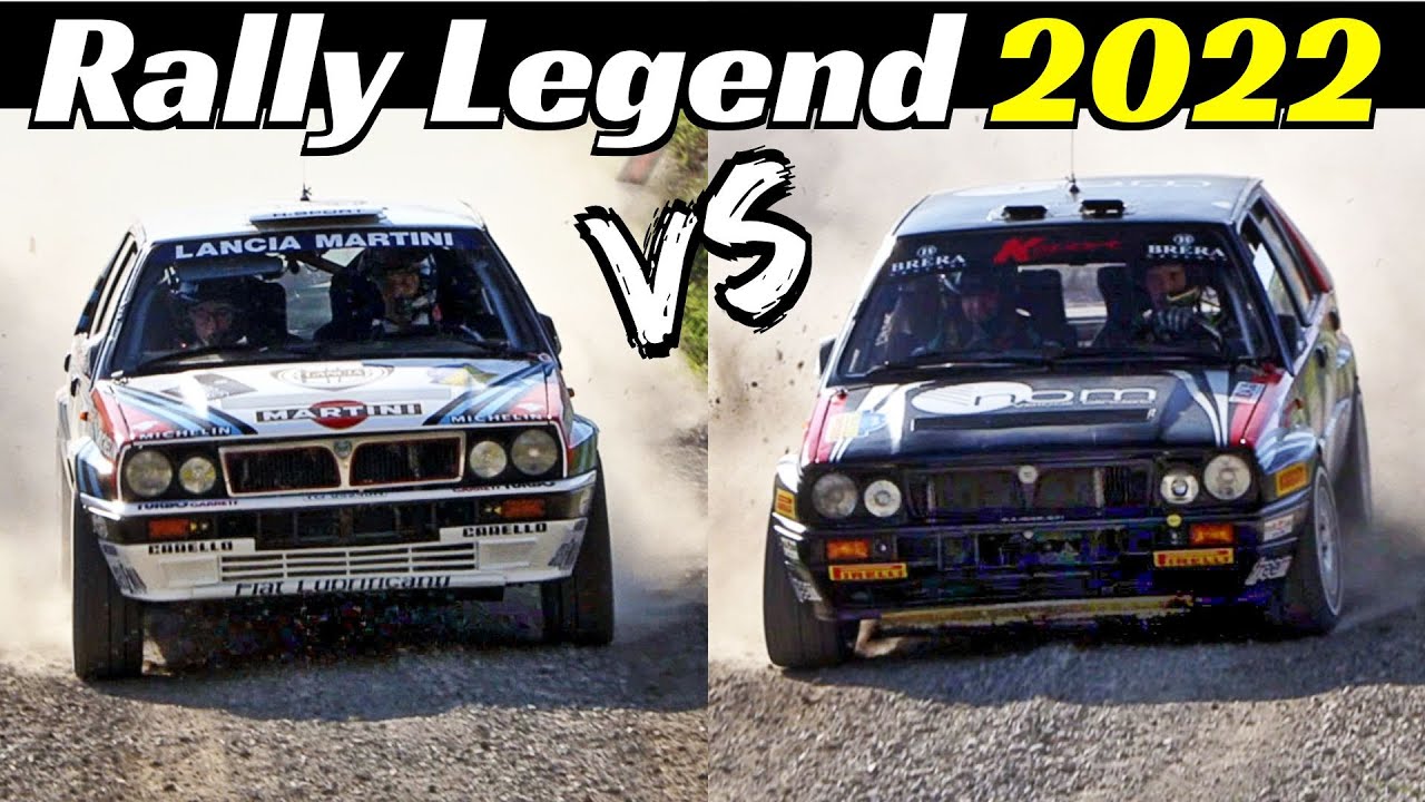 Rally Legend 2022 San Marino - Alberto Battistolli VS Simone Romagna, Lancia Delta Integrale 16V GrA