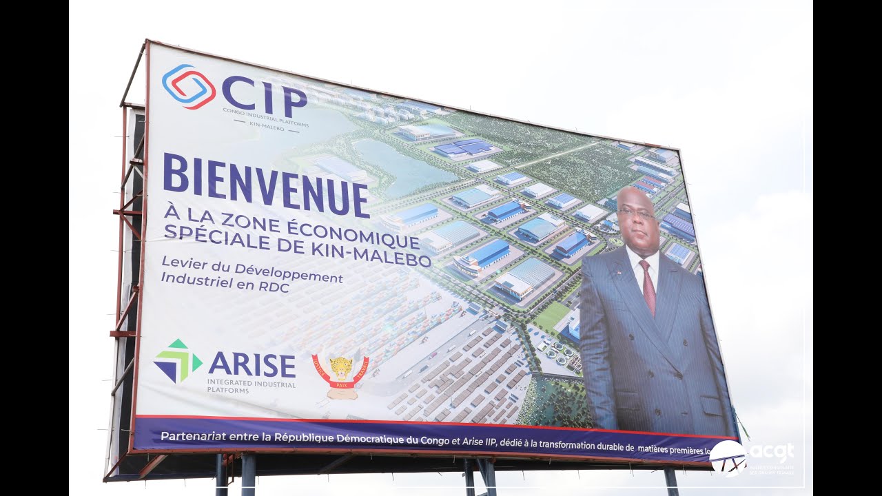 Démarrage des travaux d’aménagement de la zone économique spéciale Kin-Malebo