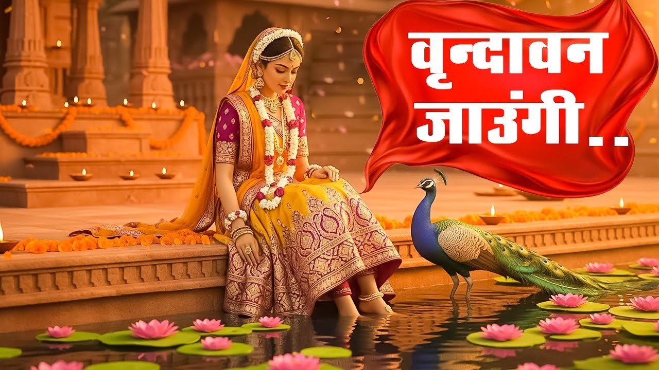 Vrindavan Jaungi | वृन्दावन जाउंगी | मेरे उठे विरह में पीर | Krishna Bhajan 2026 | #krishna  #radhe