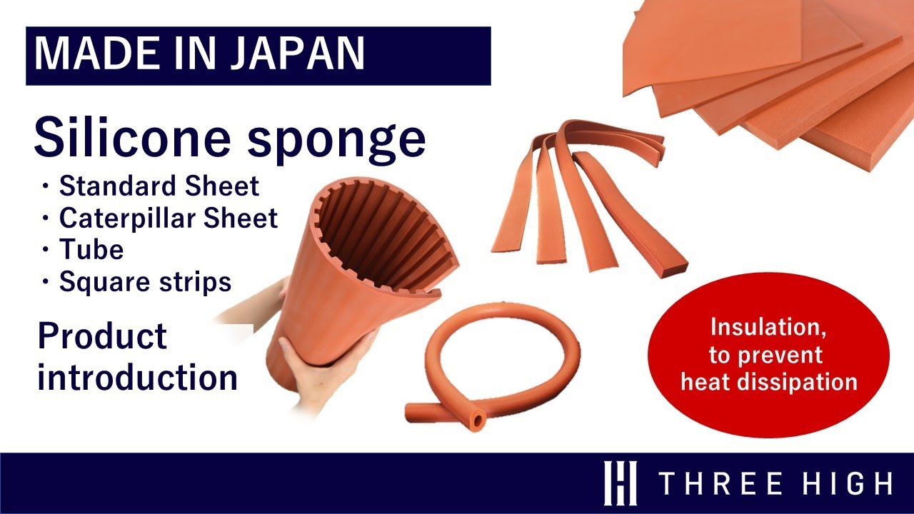 【ThreeHigh Products】Introducing Silicone sponge in 3 minutes!
