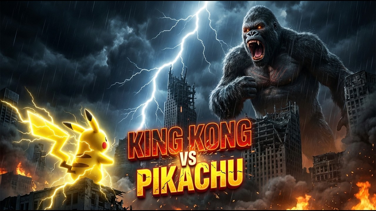 King Kong vs Pikachu — Nobody Expected This to Happen