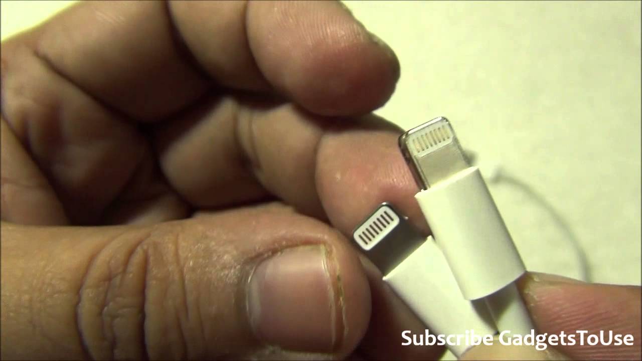 Tips To Identify Fake VS Genuine Lightning Cable for iPhone, iPad   Counterfeit or Duplicate Lightni