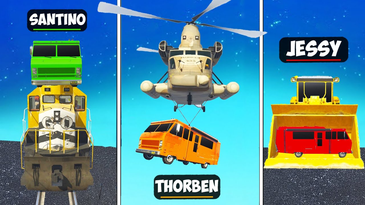 Wie krijgt dit NOOB voertuig als eerste naar de Finish? 🤡