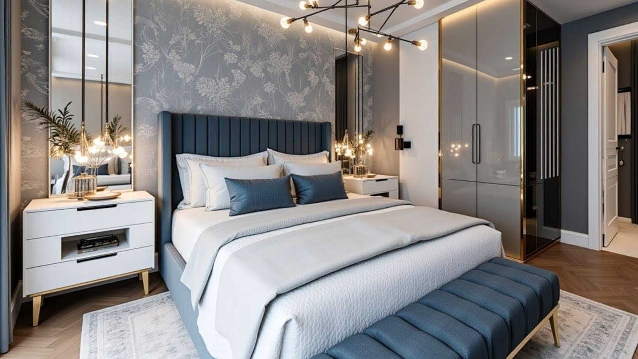 Luxury Modern Bedroom Wall Design Trends 2025 | Top Bedroom Furniture & Home Interior Design Ideas