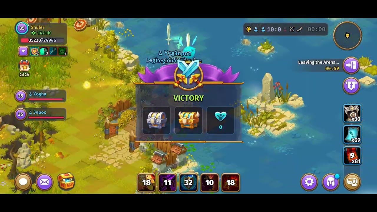 Skylore -Guardian arena | Guild run with 2 healers