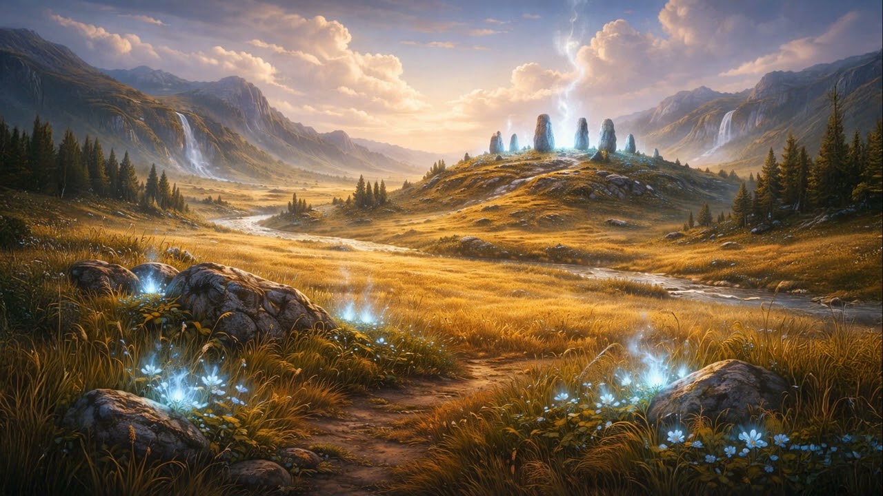 Basic Land — Plains | Birdsong & Meadow Sounds for Sleep (No Ads) | 10 Hours | MTG Ambience