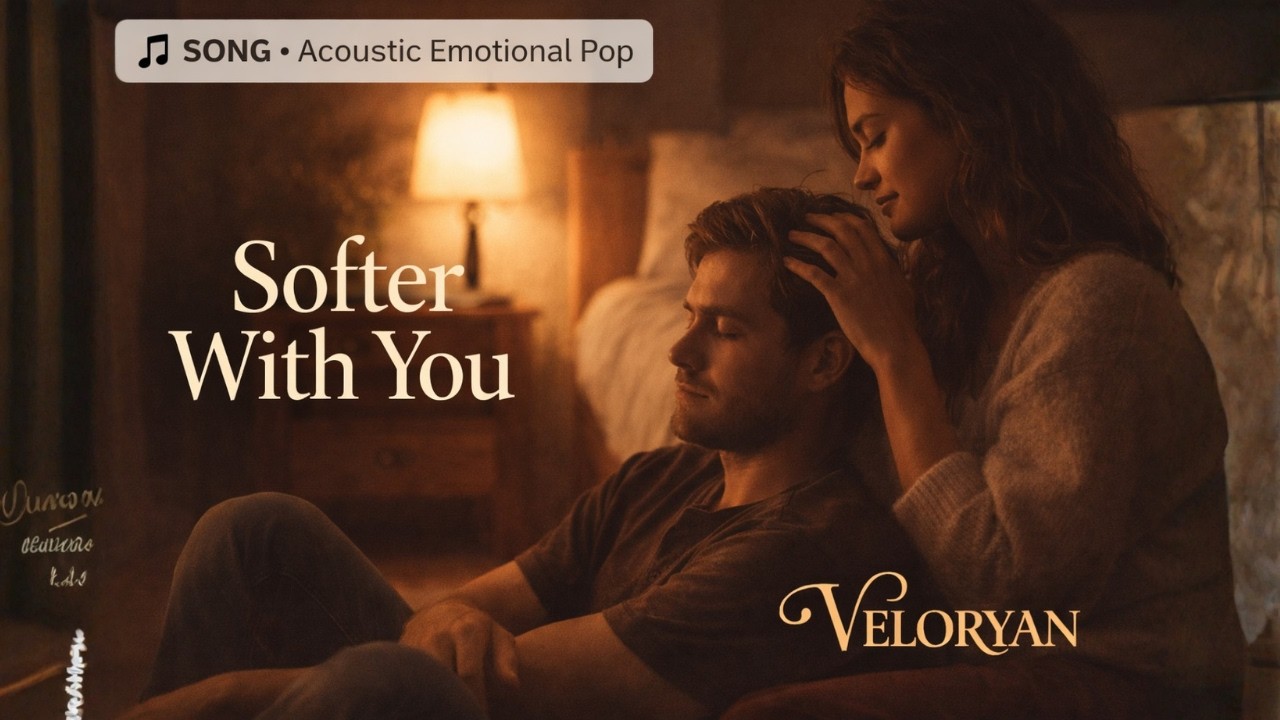 Softer With You — Acoustic Emotional Pop Love Song | Quiet Love