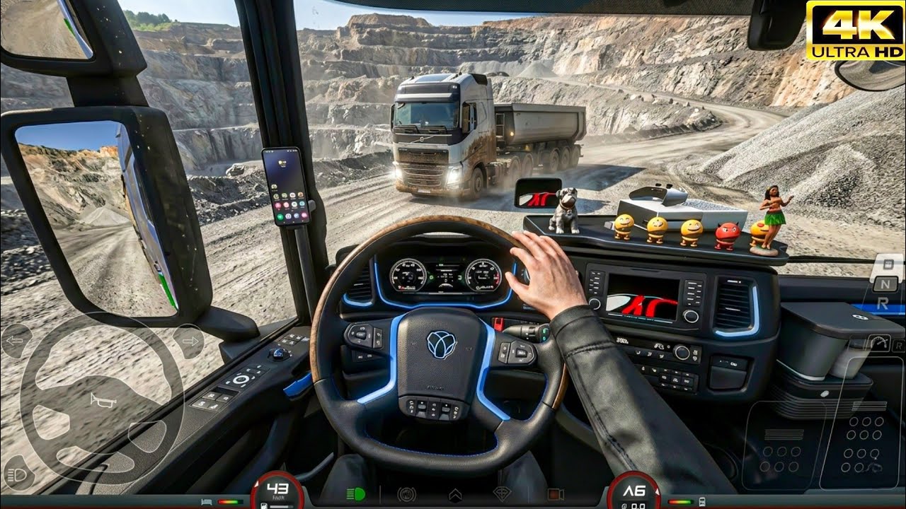 Truckers Of Europe 3 NEW UPDATE - Scania S750 8X4 POV Drive to Quarry | Best Truck Games for Android