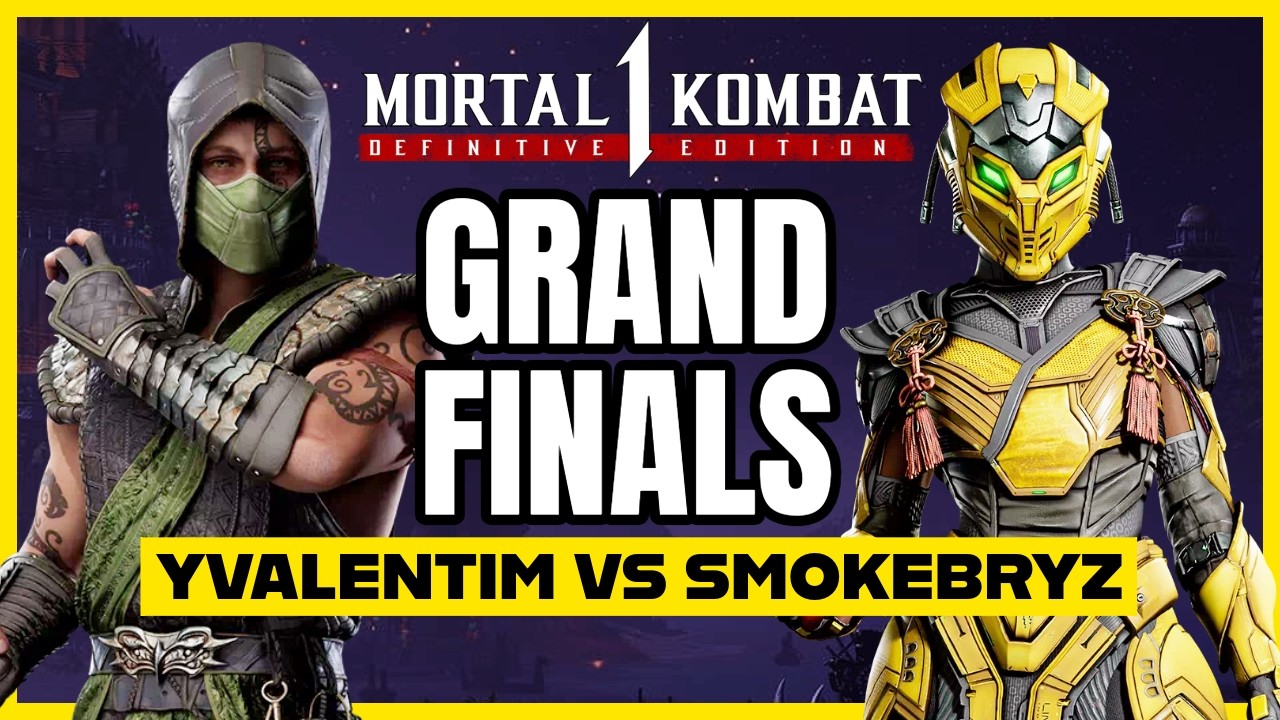 MK1: GRAND FINALS YVALENTIM VS SMOKEBRyZ | REPTIL VS CYRAX | Mortal Kombat 1