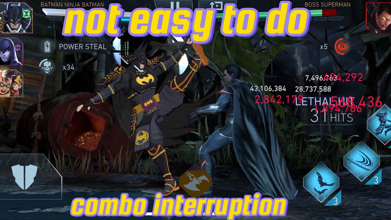 SCBB have fun gameplay injustice 2 mobile