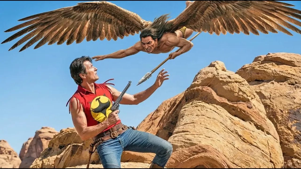 🇧🇷 Vingador alado &mdash; a morte vem do c&eacute;u | Zagor 🎙️ EN