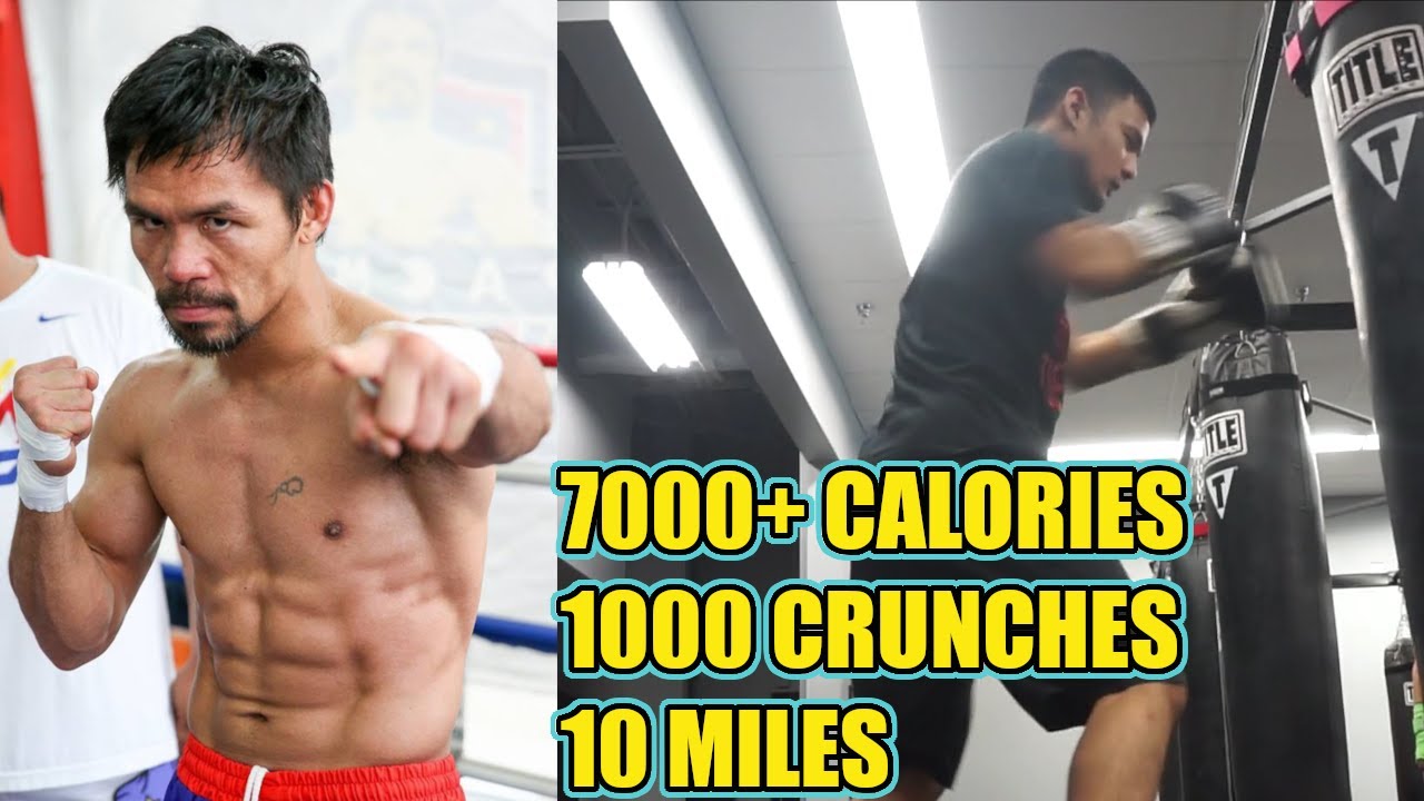 I Tried Manny Pacquiao's INSANE Daily Training and Diet (7000+ Calories)