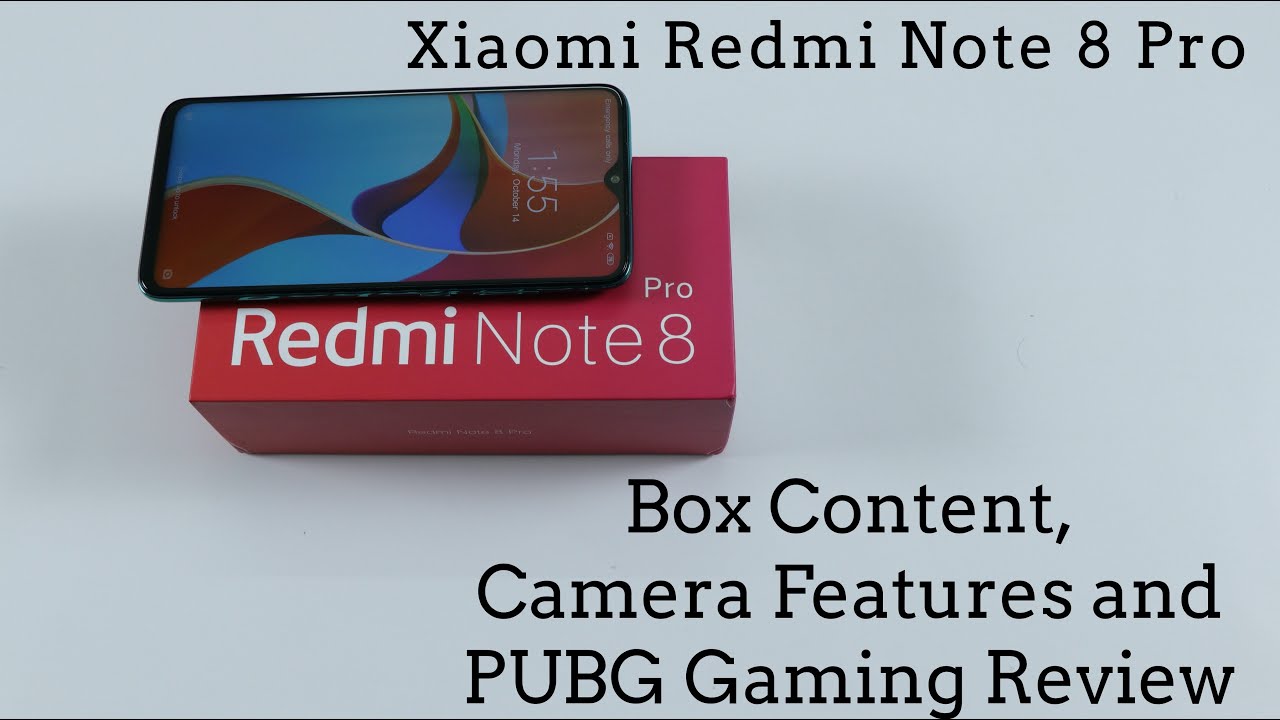 Xiaomi Redmi Note 8 Pro - Box Content, First Impression and PUBG Gaming Review 🕹️🎮