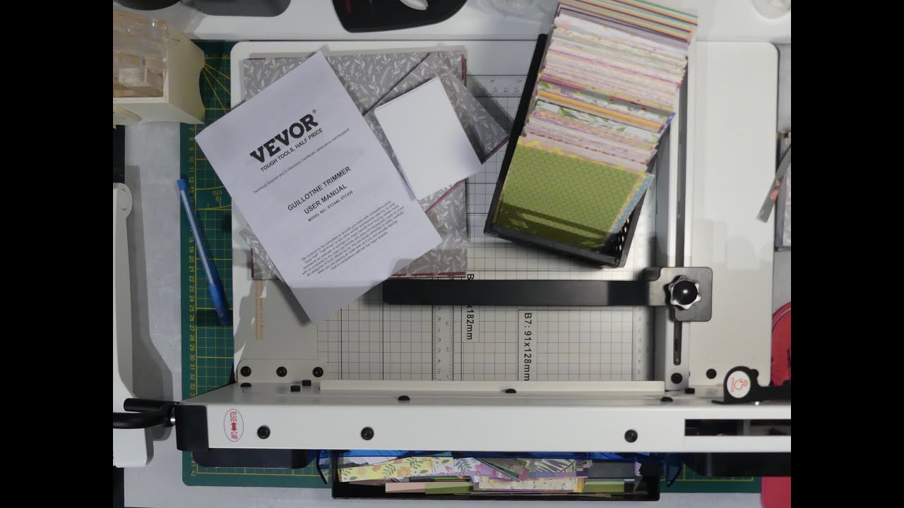#VEVOR Stapelschneider soooooo MEGA und genial im Bastelbereich