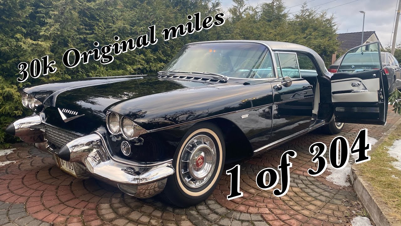 *ПОЛНОСТЬЮ ОРИГИНАЛЬНЫЙ* Cadillac Eldorado Brougham 1958 года с пробегом 30 000 миль! Обязательно...