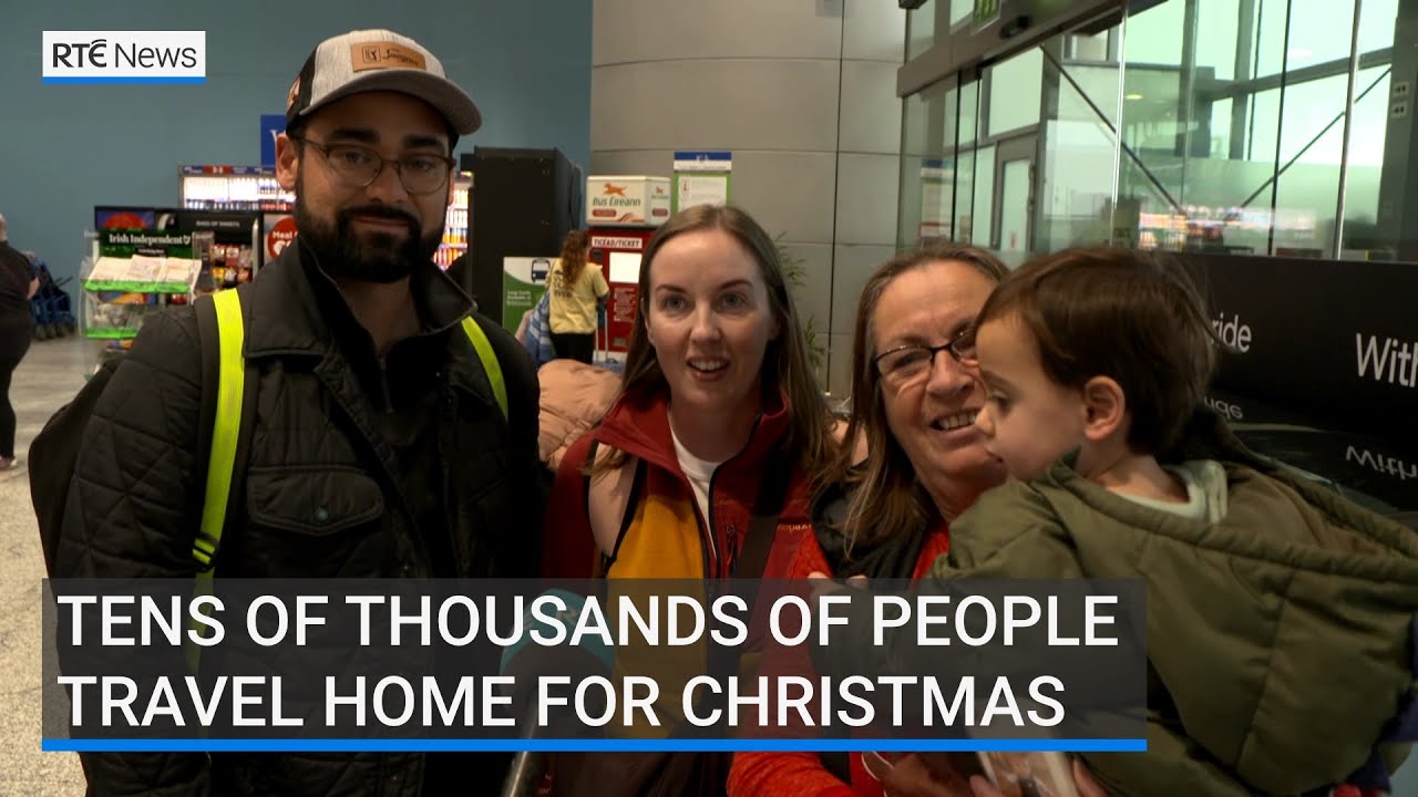 Thousands travel home for Christmas on one of year's busiest days