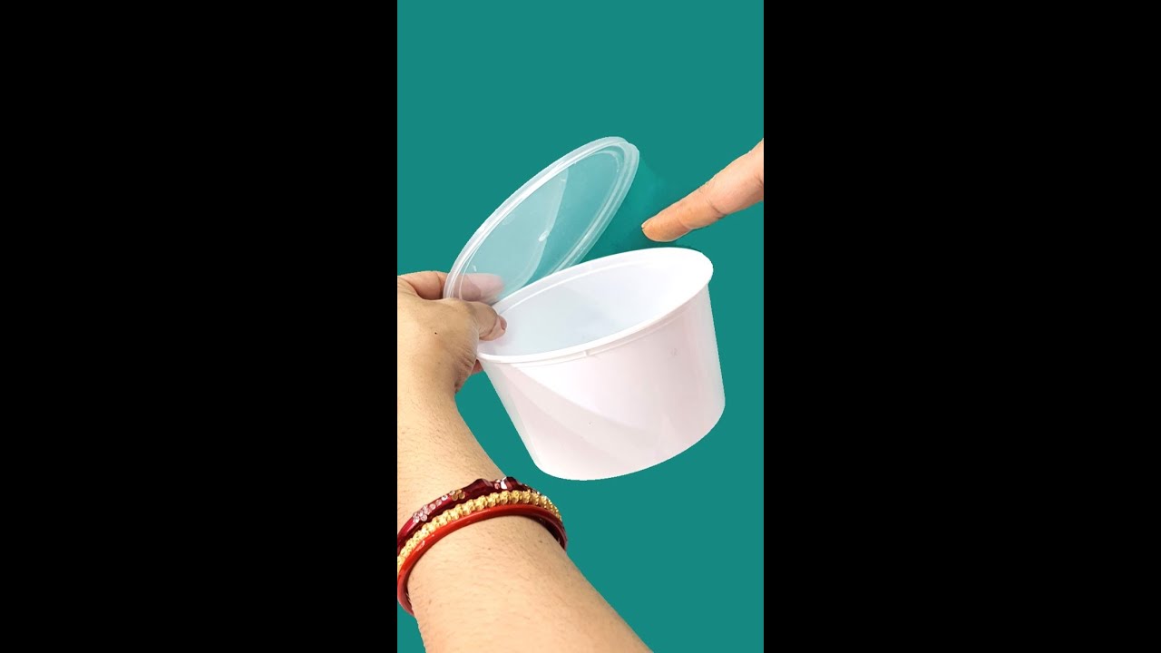 Waste Plastic Container Reuse Ideas #Shorts