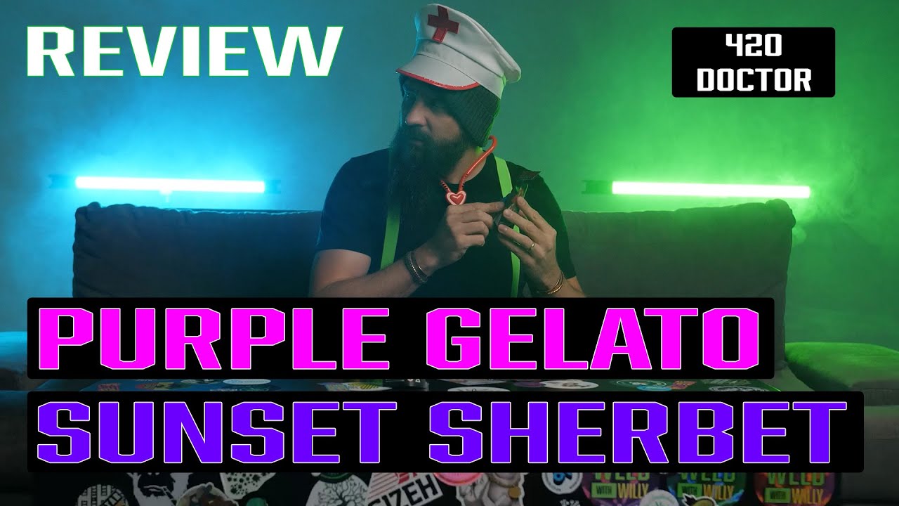 420 Doctor - Purple Gelato - Sunset Sherbet