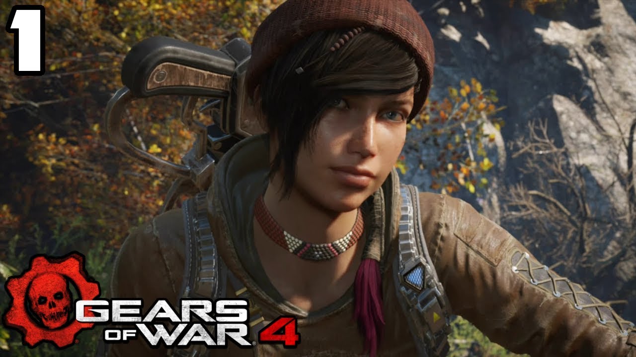 Gears of War 4 - Part 1: Prologue & The Raid - Gameplay Walkthrough - Xbox One X 4K
