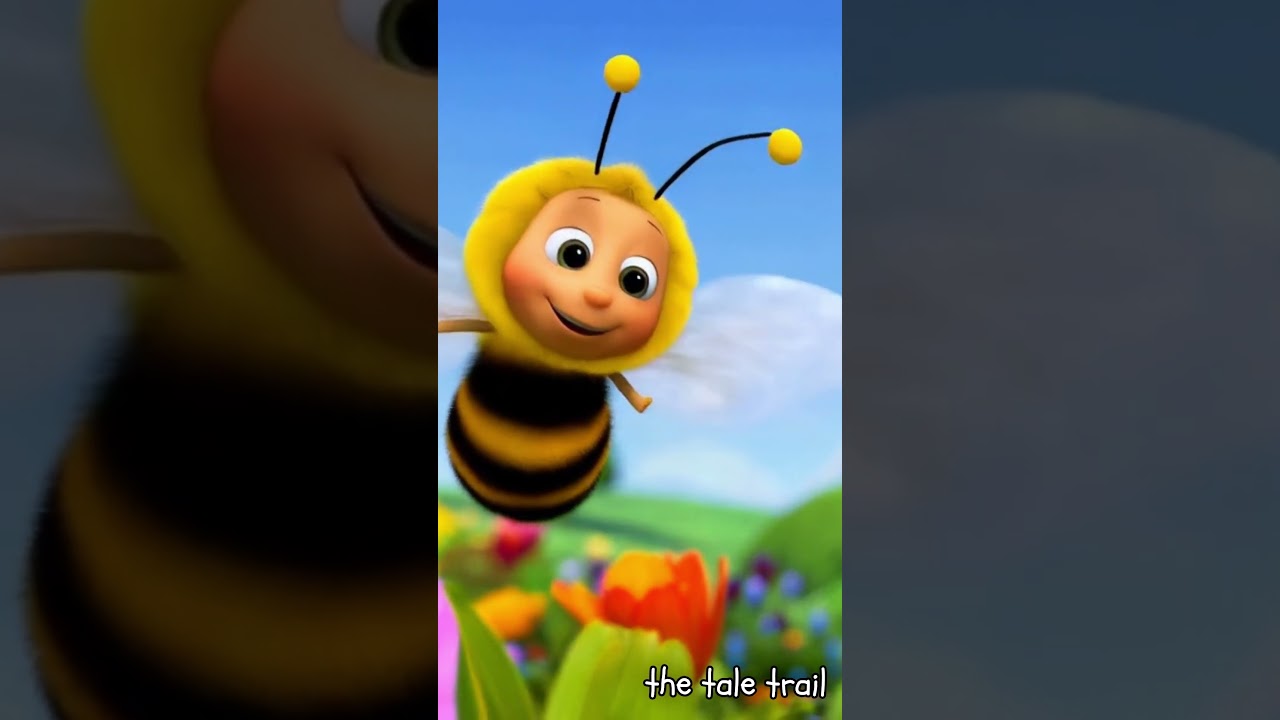 Friendly Bumblebee’s Garden Adventure 🌸🐝 | Fun Kids’ Poem with Beautiful Animation! | bedtime poem