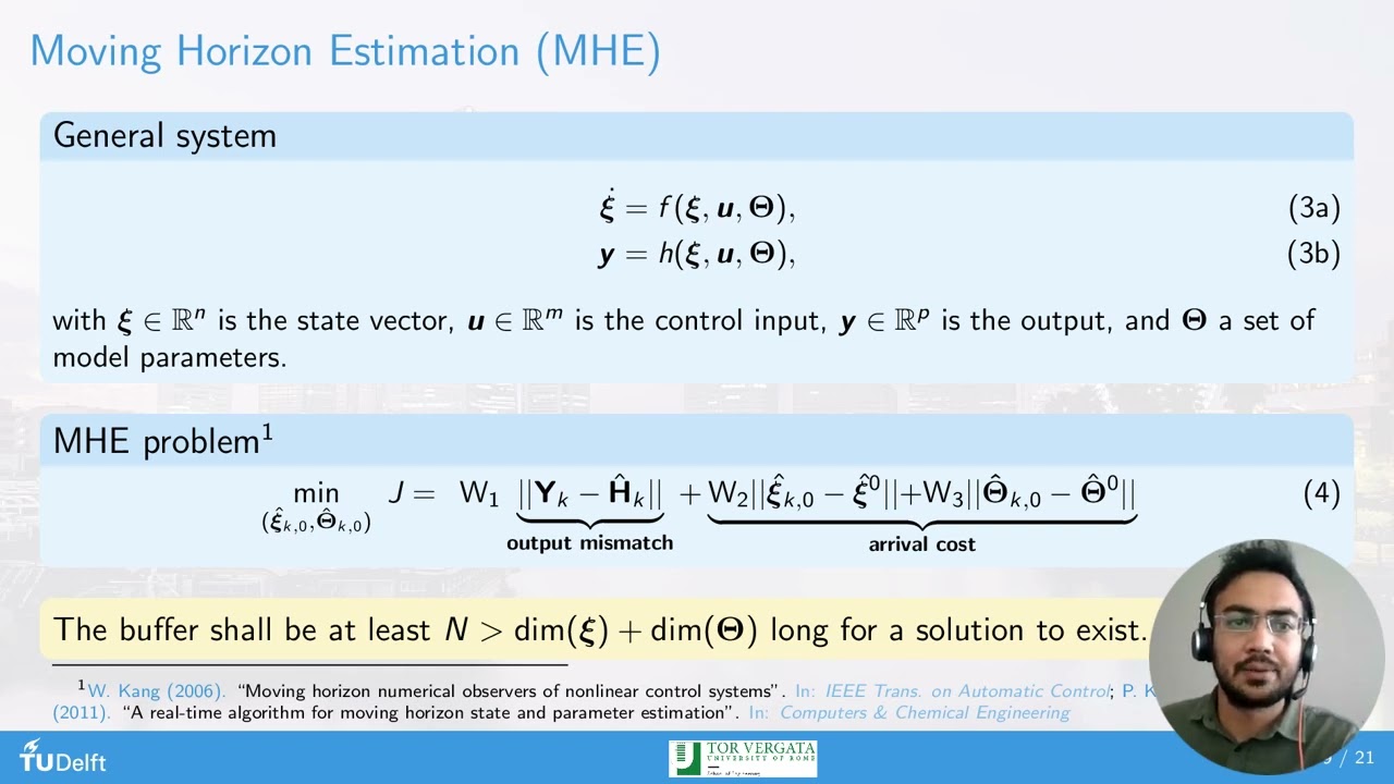Real-time Battery estimation through Multi-Rate Moving Horizon Estimator