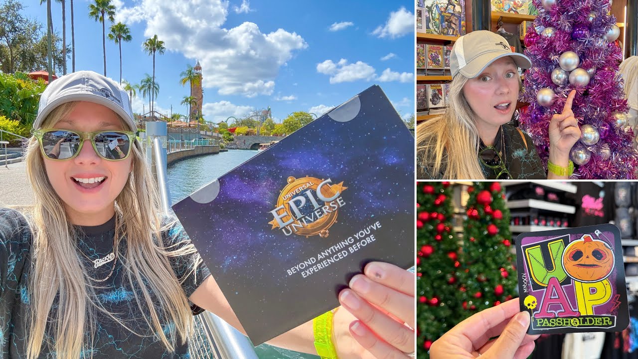 BIG Universal & Epic Universe NEWS + NEW Christmas in the Parks, New Merchandise, Experiences & MORE
