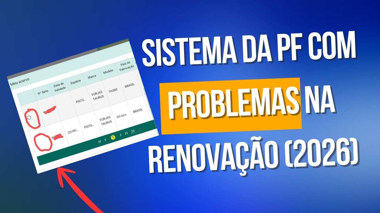 Erro na Renovação do CRAF: A 