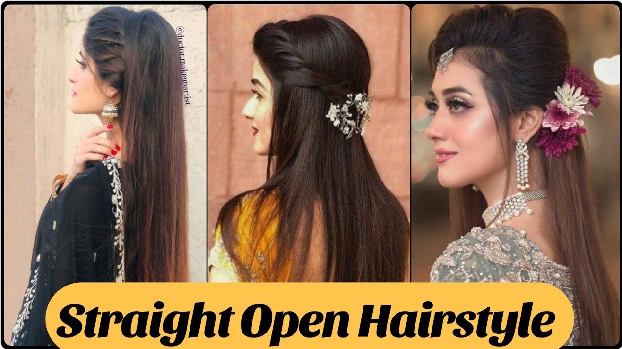 Trending Straight Open Hair Hairstyle