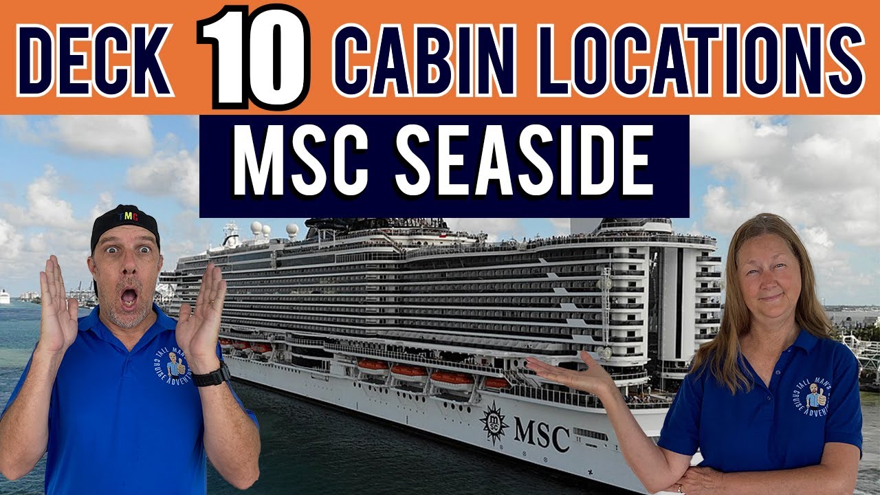 Каюта MSC Seaside, палуба 10 | Круизные приключения для высоких людей