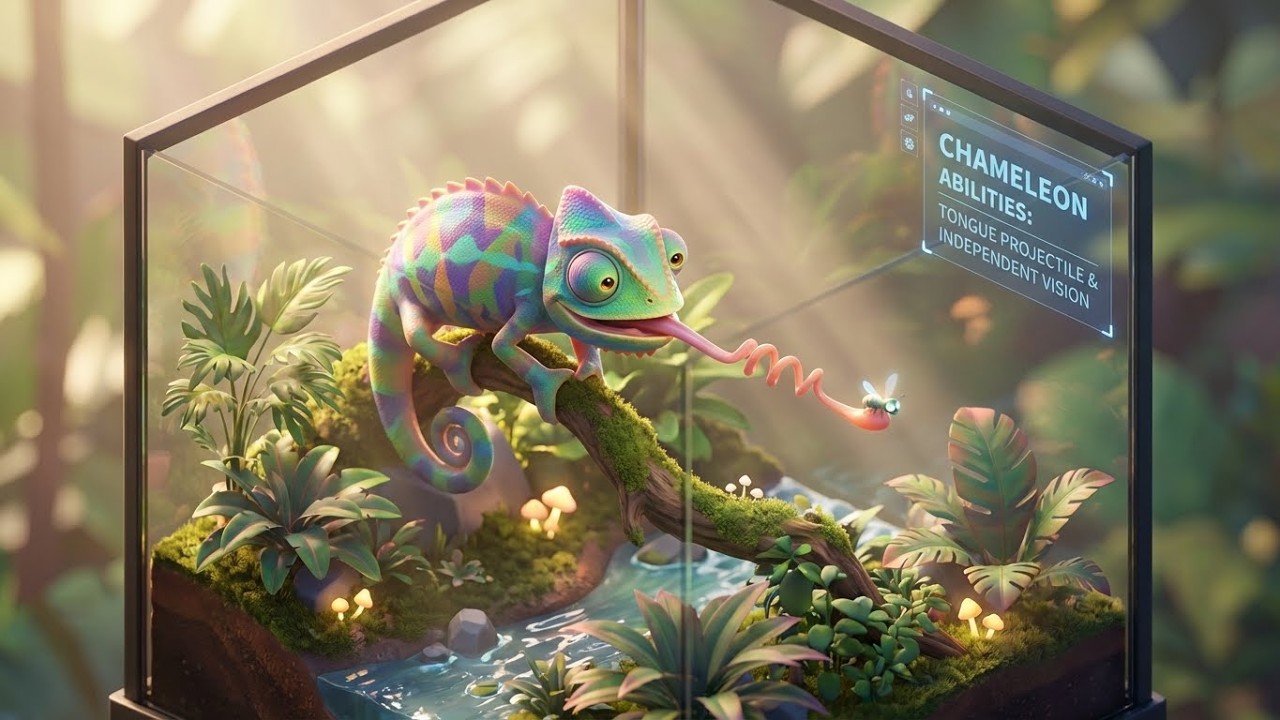 Mind Blowing Facts About Chameleons' Superpower!