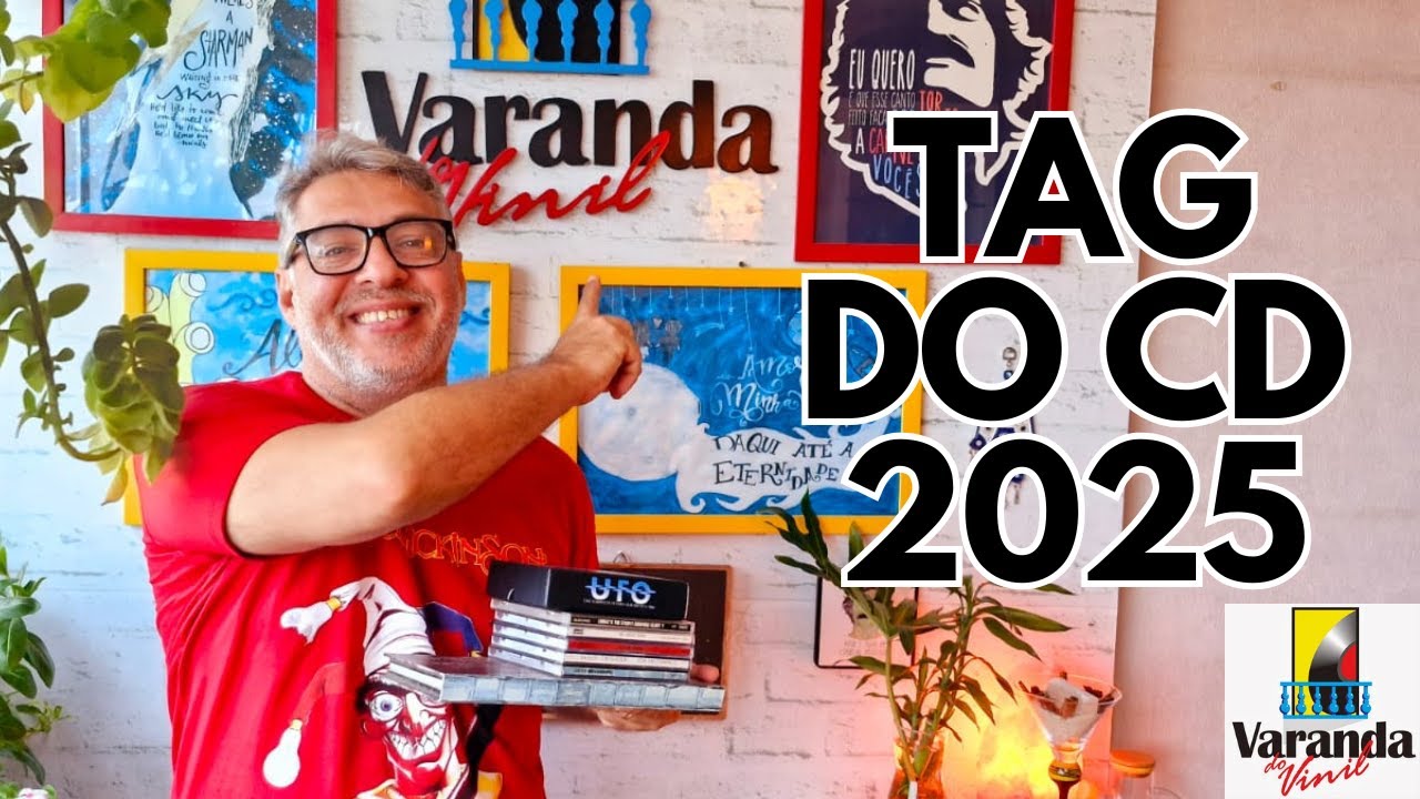 RESPONDENDO A TAG DO CD 2025! - TAG DO VINIL 2025 - #vinylcommunity