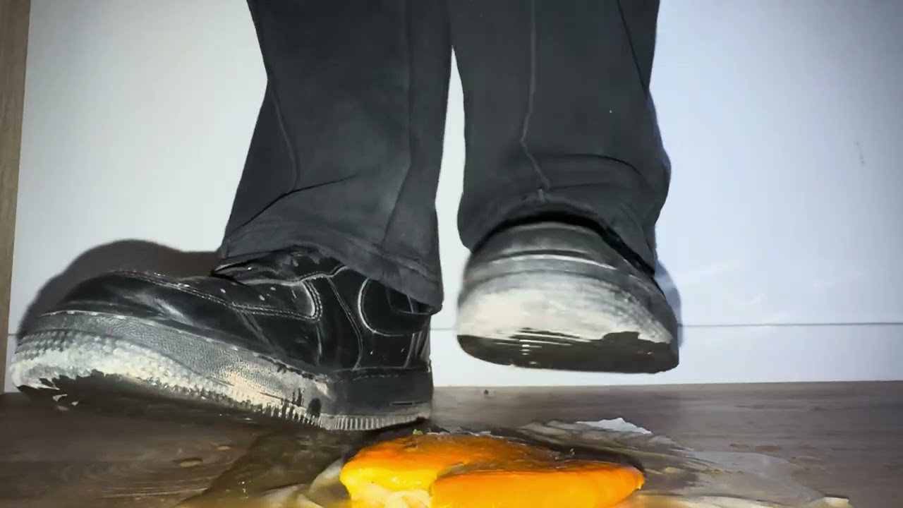 stepping on Orange