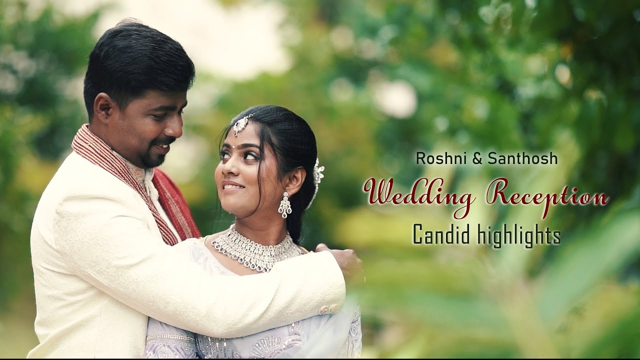 Roshni + Santhosh Reception | Candid Highlights | Triple J Media
